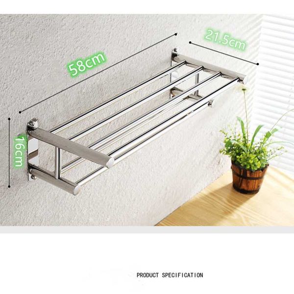 

towel racks 2 layer stainless steel bathroom holder beathroom accessories rack hanger