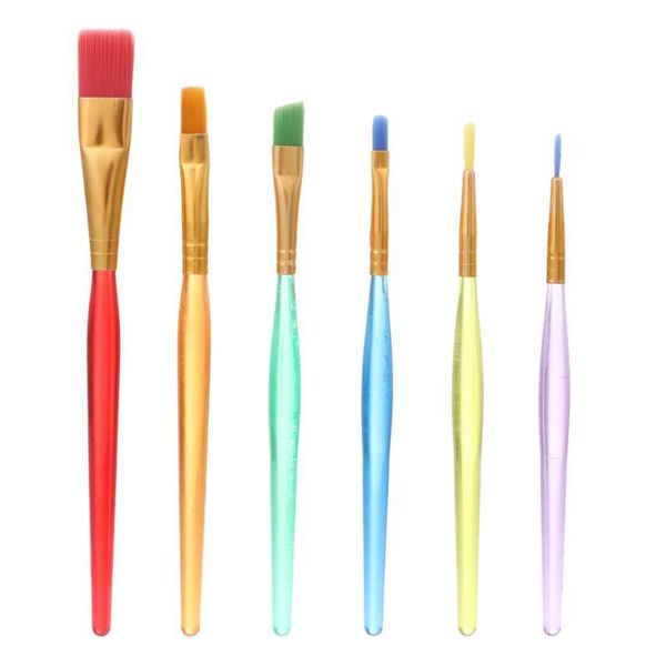 

cake tools 6pcs diy tool pen icing decorating painting brush fondant sugar craft