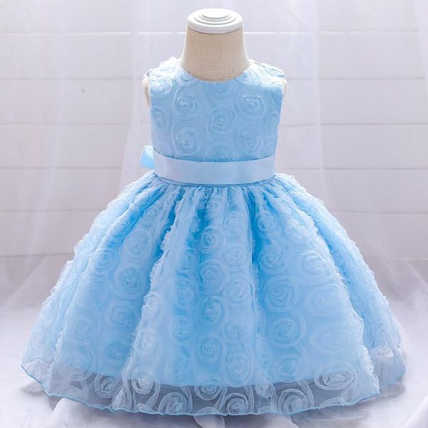 

girl's dresses 0-24m born flower girls wedding dress christening lace for party occasion prom kid clothes 1st birthday, Red;yellow