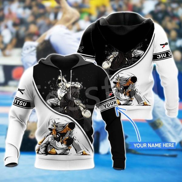 

men's hoodies & sweatshirts sports martial arts jujitsu judo tracksuit harajuku 3dprint men/women casual funny autumn f9, Black