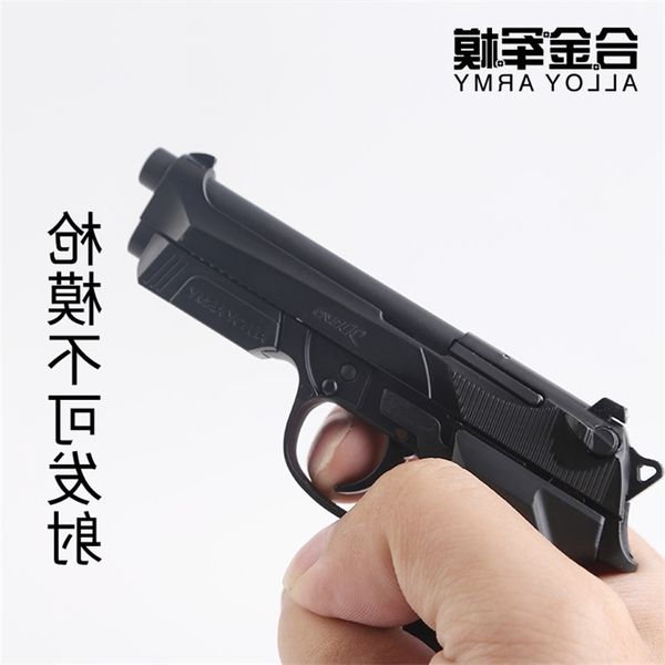 

231: 2.05 all metal gun model shell throwing 90two simulation toys cannot be disassembled