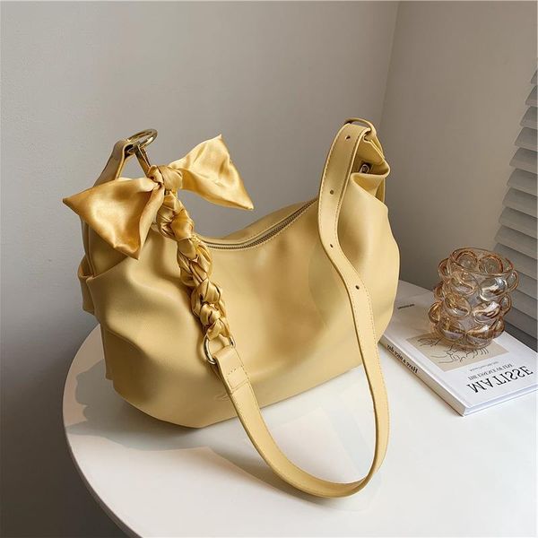 

fashion style bag crescent personalized pu color female 2021 new pure simple trade foreign shoulder export bssbg