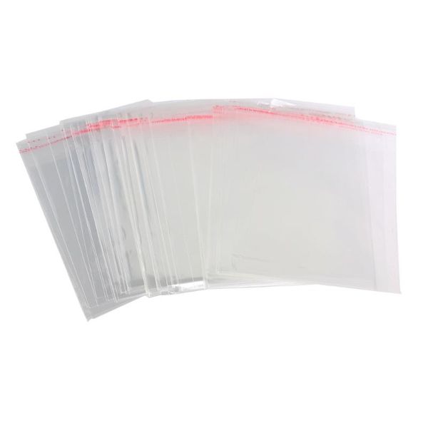 

100pcs 10*15cm adhesive cellophane bags cello for bakery / candle soap cookie gift wrap