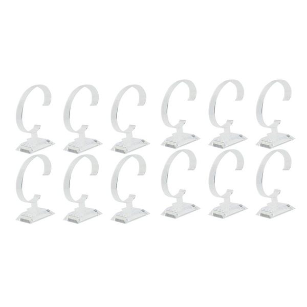 

jewelry pouches, bags 12 x plastic bangle watch display stand holder, Pink;blue