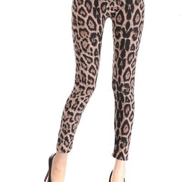 

leopard leggings fashion women female underpants autumn bottoming tights, Black