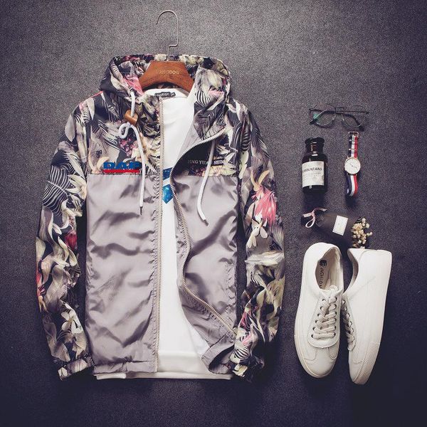 

men's hoodies & sweatshirts 2021 truck fans daf printing windbreaker casual slim handsome sports camouflage patchwork fashion clothing, Black