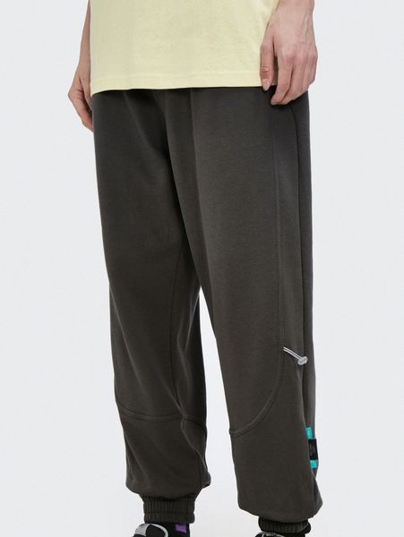 

men tie waist drawstring detail sweatpants c4kz#, Black