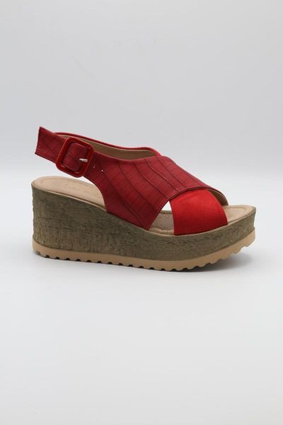 

sandals women's red wedges, Black