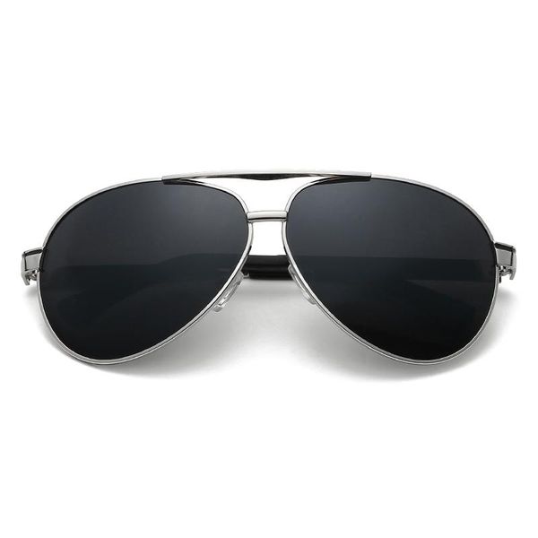 

sunglasses 2021 men driving glasses uv400 brand designer mercede 737 pilot eyewear metal rimless retro gafas de sol hombre, White;black
