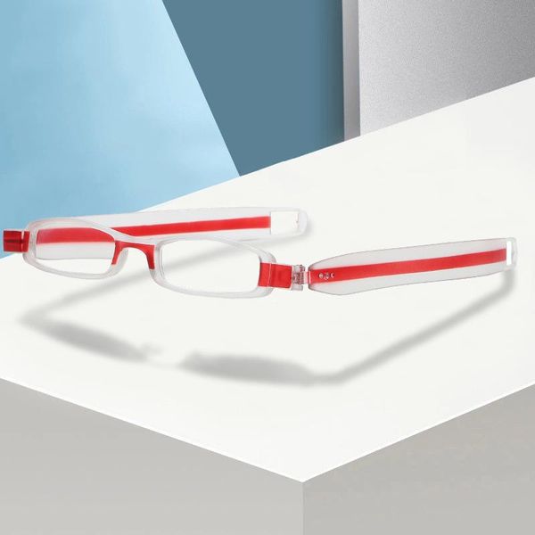 

sunglasses presbyopia glasses women and men reading 360 degree rotating folding glasses+1.0+1.5+2.0+2.5+3.0+3.5+4.0, White;black