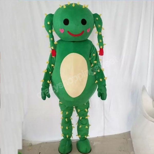 Halloween Cactus mascote traje de alta qualidade animado anime tema caráter adultos tamanho Natal carnaval festa de aniversário outfit