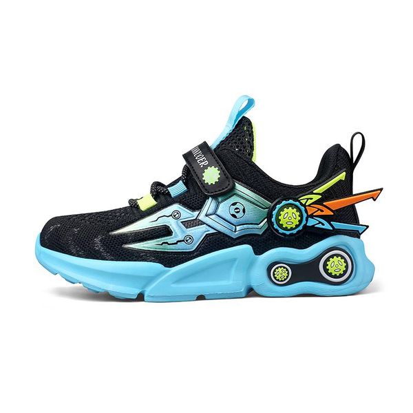 

athletic & outdoor kids sports sneakers boys gilrs running footwear children spring autumn comfortable shoes, Black