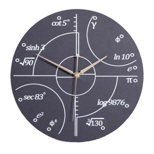 

function formula wall clock frameless dial cartoon clocks children's room decor hanging watch living home design