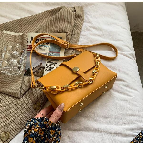 

2021 popular new fashion advanced sense of foreign style portable small square bag