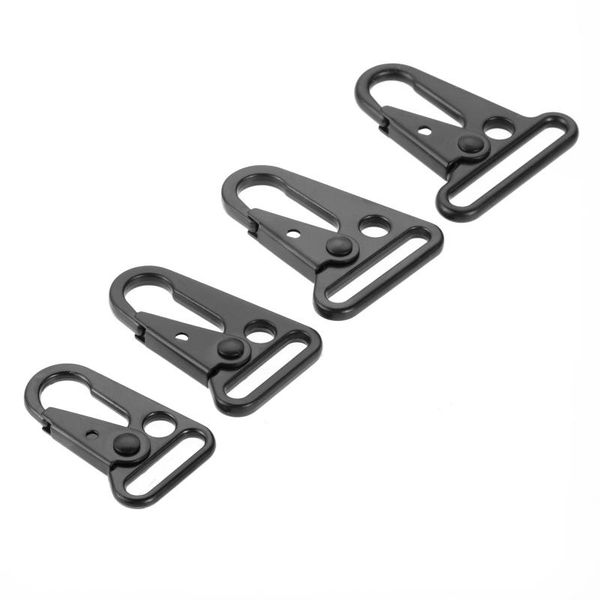 

hooks & rails 2pcs outdoor backpack wide-mouth webbing metal hook quick-hanging buckle luggage eagle beak lock for camping hiking