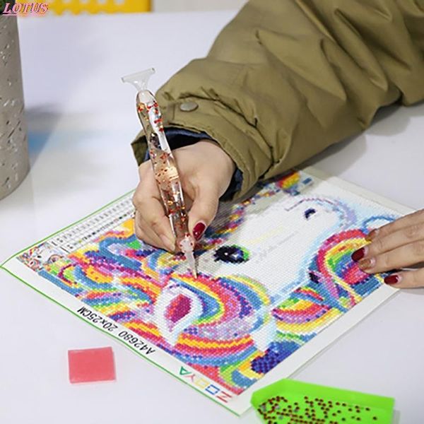 

diamond painting embroidery cross stitch resin drill pen sewing accessories