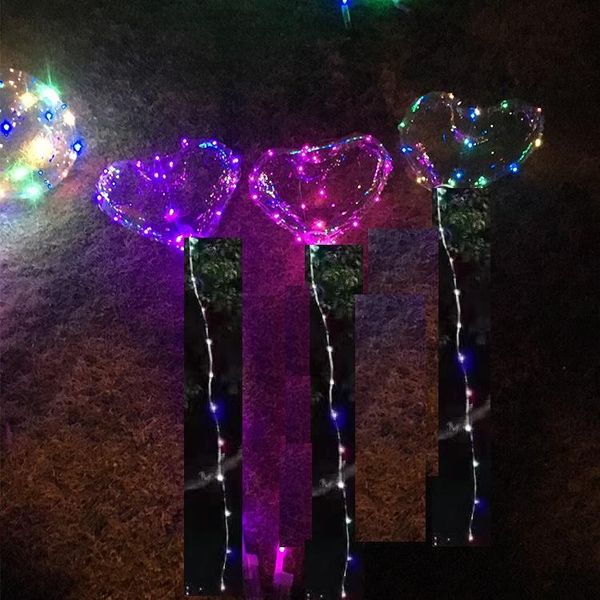 

balloon each set includes 18 inch heart-shaped luminous party decoration