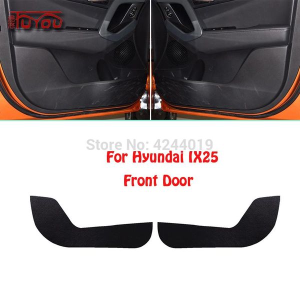 

for ix25 car inside door cover scratch protection anti kick decorative pads sticker 4pcs other interior accessories