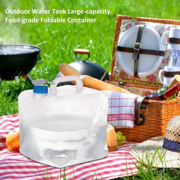 

outdoor bags water tank 10l large-capacity -grade foldable container sports picnic barbecue portable leak-proof bag