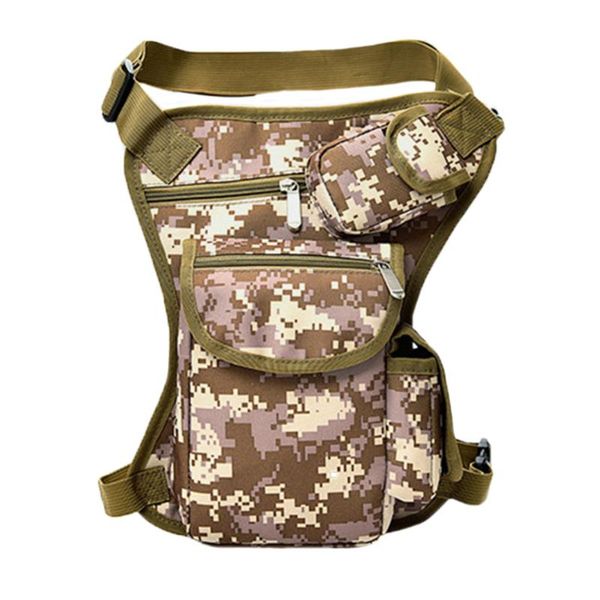 

waist bags zipper adjustable straps durable solid outdoor sports fashion casual large capacity canvas bag