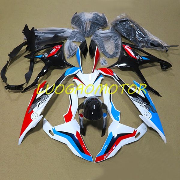 

injection half tank motorcycle fairings kit fairing kits for bmw s1000rr s 1000rr custom gift 2019-2020-2021 bodywork cowlings blue red whit
