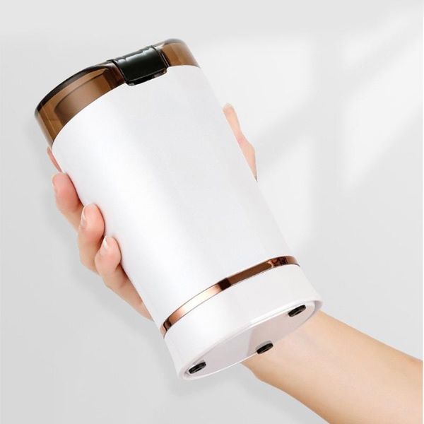 

mini electric coffee beans grinder kitchen salt pepper mill herbs nuts grind j0pe grinders