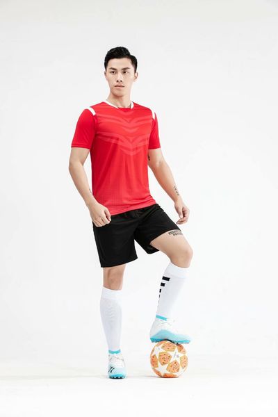 

0024 lastest men football jerseys sale outdoor apparel football wear 636ee2dd, Black;red