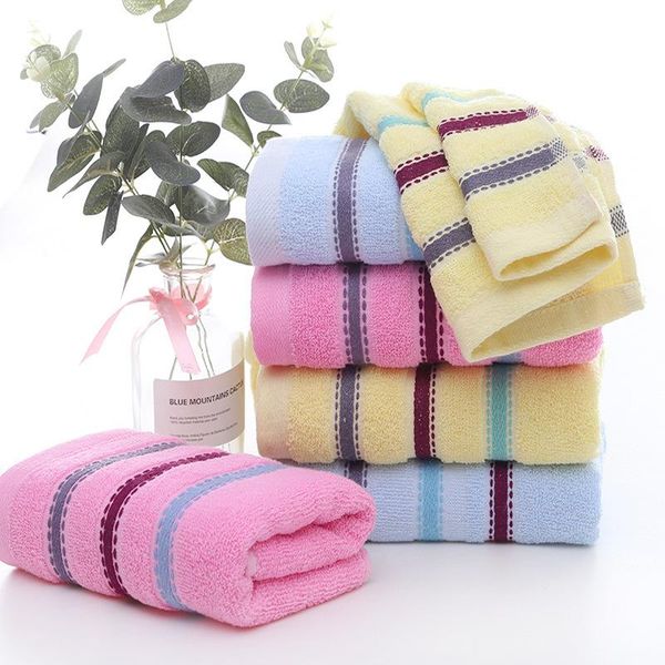 

towel 100% cotton kitchen hair hand el beach spa bath face thick soft for adults kids home handdoeken