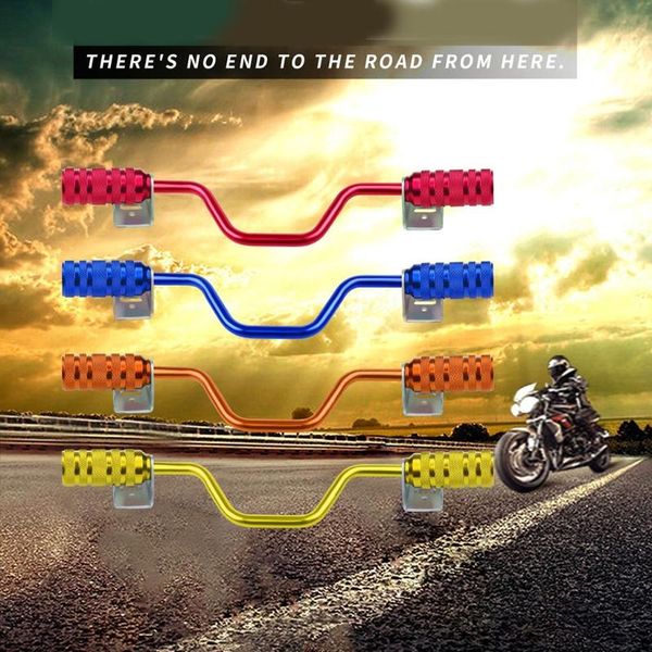 

pedals motorcycle foot pegs skidproof rest highway footpegs aluminum alloy part folding rear