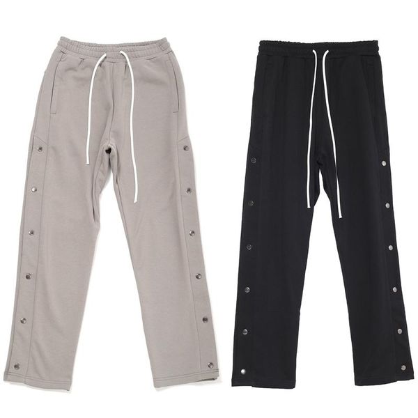 

autumn straight casual pants trousers for man and woman harajuku designer luxury clothing women's & capris, Black;white