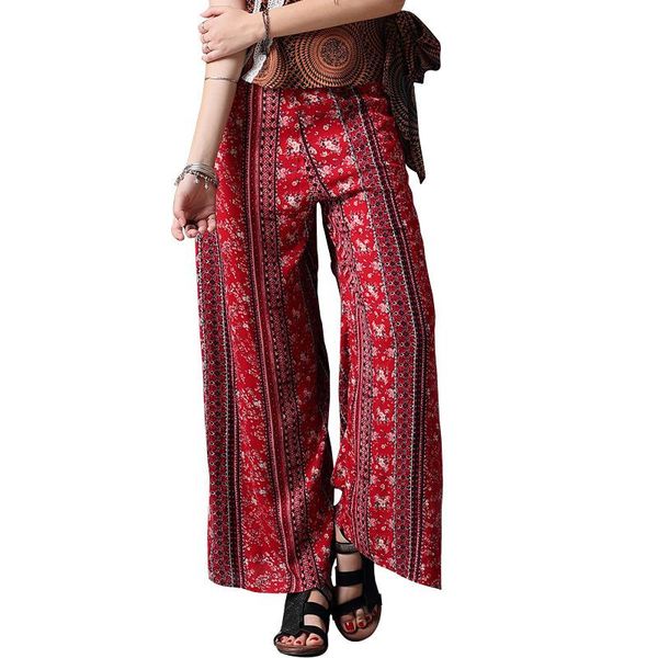 

women's jumpsuits & rompers capris cotton pants women indie folk loose mixed mx177, Black;white