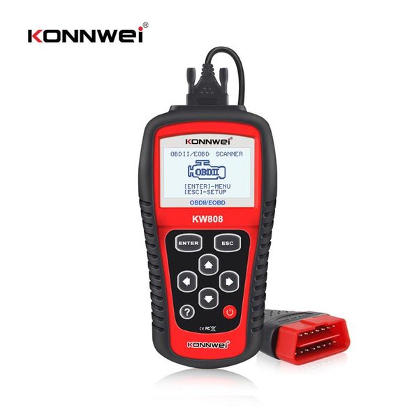 

code readers & scan tools kw808 obd car scanner 2 auto automotive diagnostic engine reader support can j1850