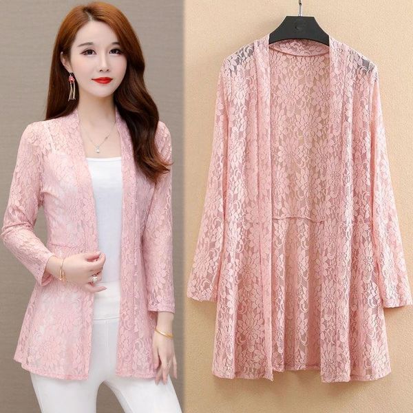 

women's jackets fashion women summer long sleeve shrug lace bridal cape jacket elegant wraps beach shawl bolero plus sun protection clo, Black;brown