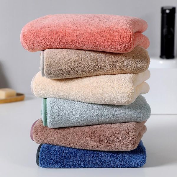 

coral velvet towel face wipe soft absorbent gift el