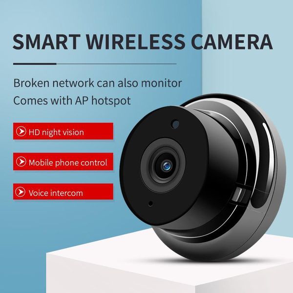 

home security wireless monitor mini wifi camera night vision motion detection indoor outdoor video recorder r60 ip cameras