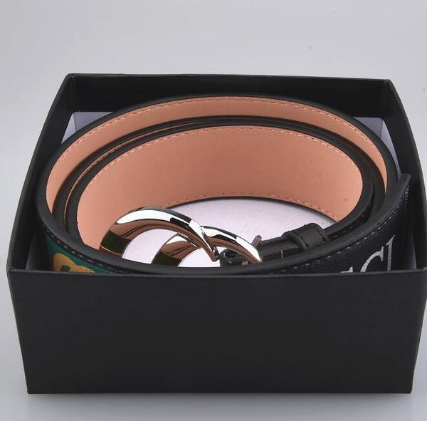 

fashion buckle genuine leather belt width 3.8cm 15 styles highly quality with box designer men women mens belts 239, Black;brown