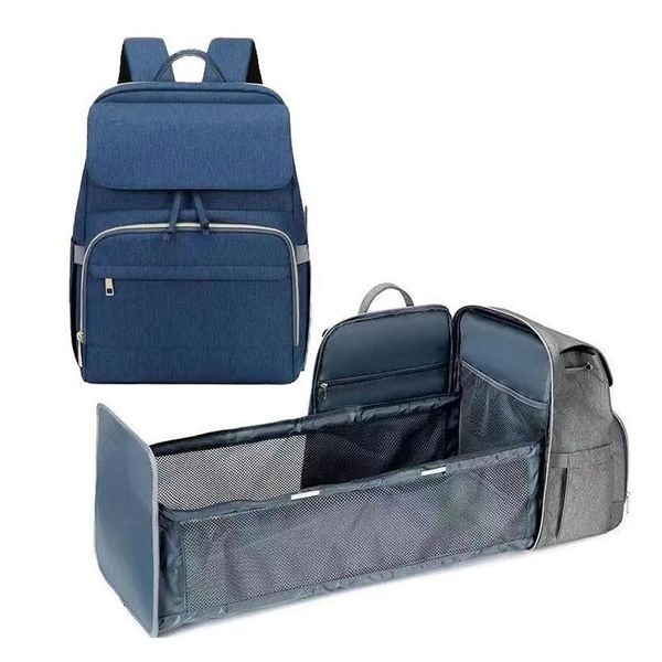 

diaper bags bag bed backpack for mother multi-function maternity nappy with hooks waterproof baby
