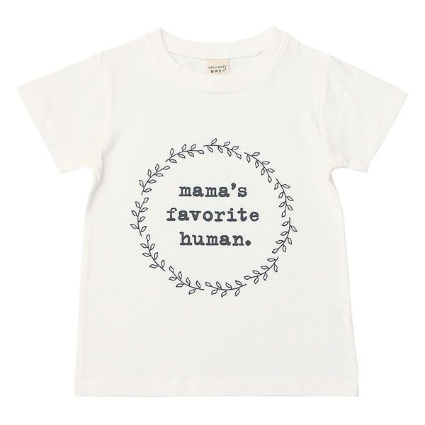 

summer clothing baby cotton t-shirt simple casual boys clothes girls 210515, Blue