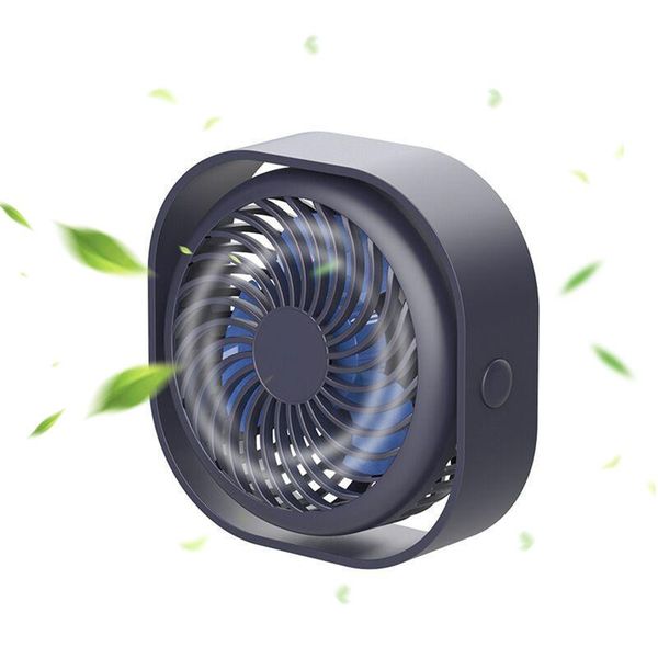 

electric fans outdoor handheld fan usb wireless 8-hour long-lasting battery, silent high wind 2000mah tri-lobe desktop