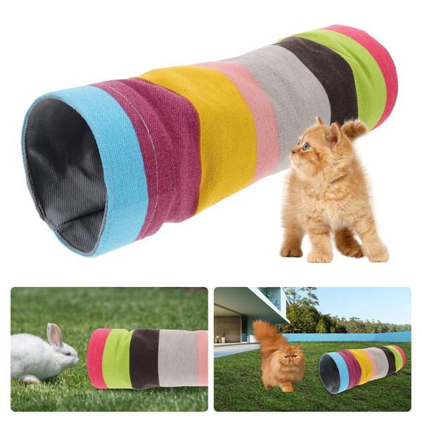 

cat toys guinea cage hamster hedgehog tube tunnel little bed