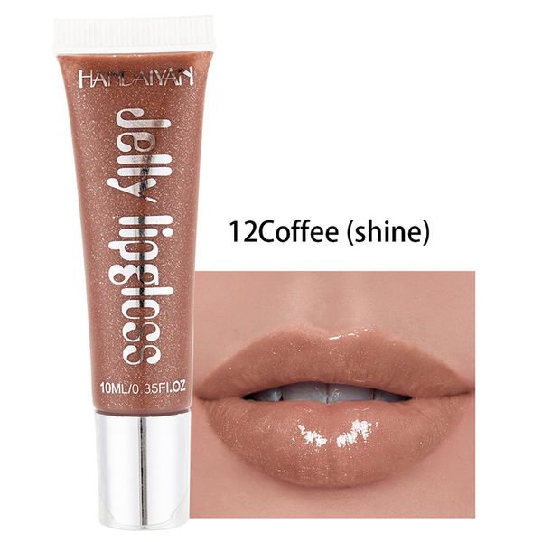 Lipgloss, 100 Stück, viel Lippenstifte, Pflege, Lipgloss, Candy-Gelee, natürlich, langlebig, wasserfest, spiegelnde, feuchtigkeitsspendende gefrorene Lippenglasur