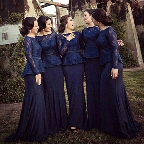 

modest lace mother of the bride dresses long sleeves plus size lace wedding guest dress mermaid satin evening gowns, Black;red