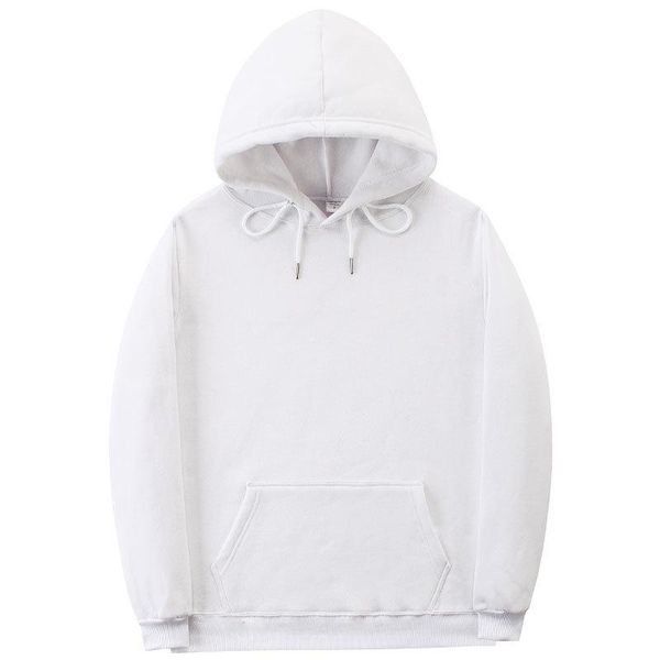 

men's hoodies & sweatshirts fall and winter solid color hoodie fleece sportswear couple streetwear shirt harajuku hip hop jogging pul, Black