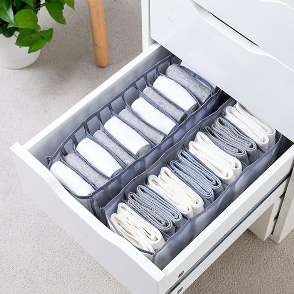 

storage drawers foldable mesh underwear bra box home organizer for socks underpants lingerie compartments divider