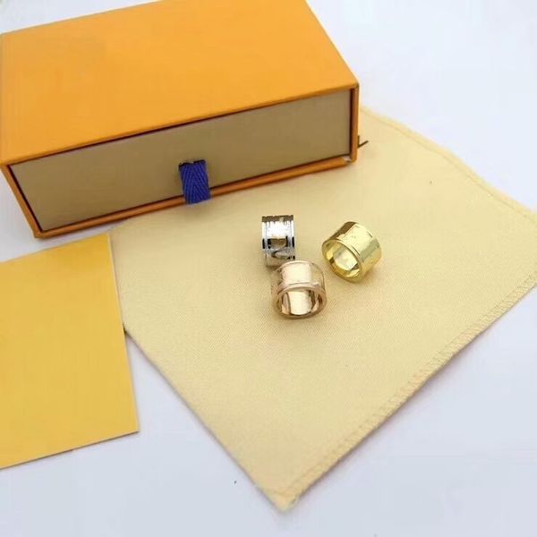 

new classic stainless steel sliver gold flower married engagement ring woman men fashion rings eternal love jewelry, Silver