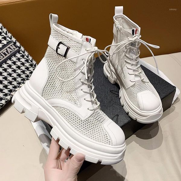 

women lace up gothic combat ankle boots woman shoes army black knitted breathable socks and for summer1
