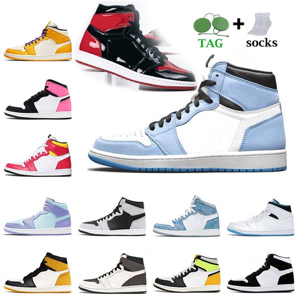 

shoes basketball basketball sneaker triple white hig zoom pink glaze mid atomic orange gym red fearless black bred patent jumpman 1 one men