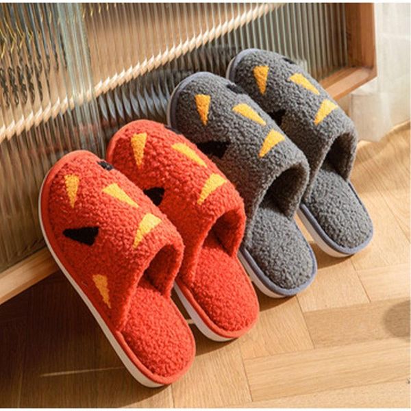 

slippers winter women house warm fluffy shoes female bedroom indoor non-slip flats women's comfortable footwear 2021, Black