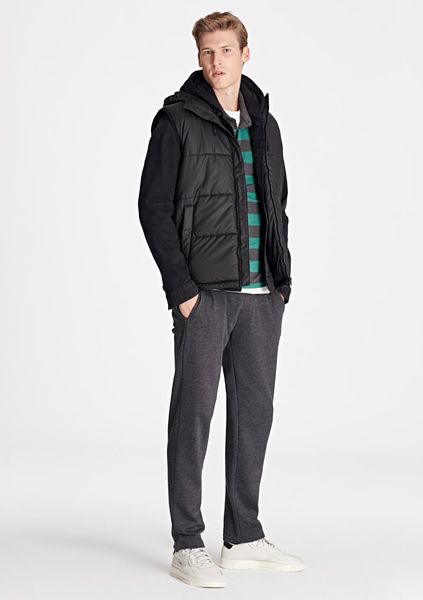 

mavi men gray sweatpants rock 065177-26833 men's pants, Black