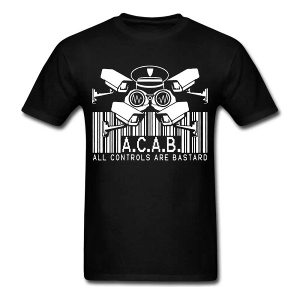 

AC AB All Controls Gun Handcuffs Police Brutality Resist T shirt tee, White;black